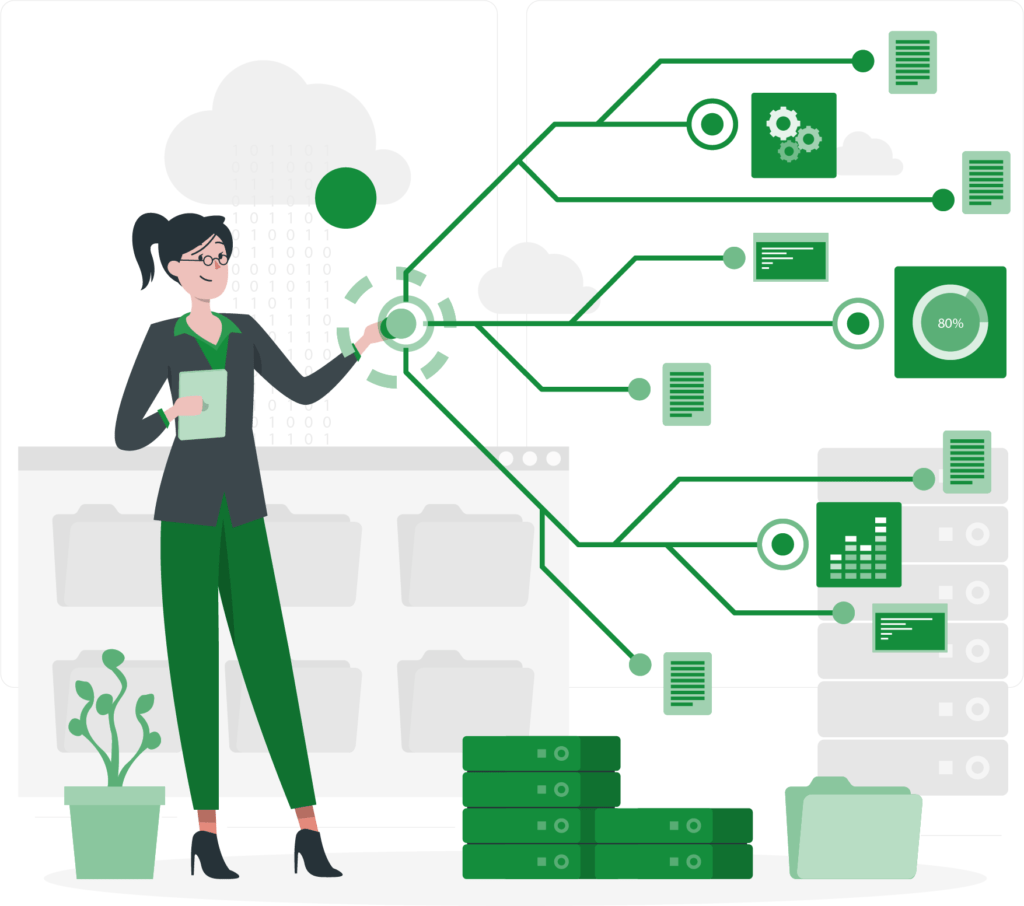 data flows into Humanitru and is consolidated for strategic use